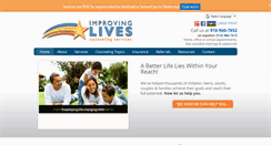 Desktop Screenshot of improvinglivescounseling.com